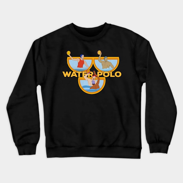 Water Polo Crewneck Sweatshirt by DiegoCarvalho